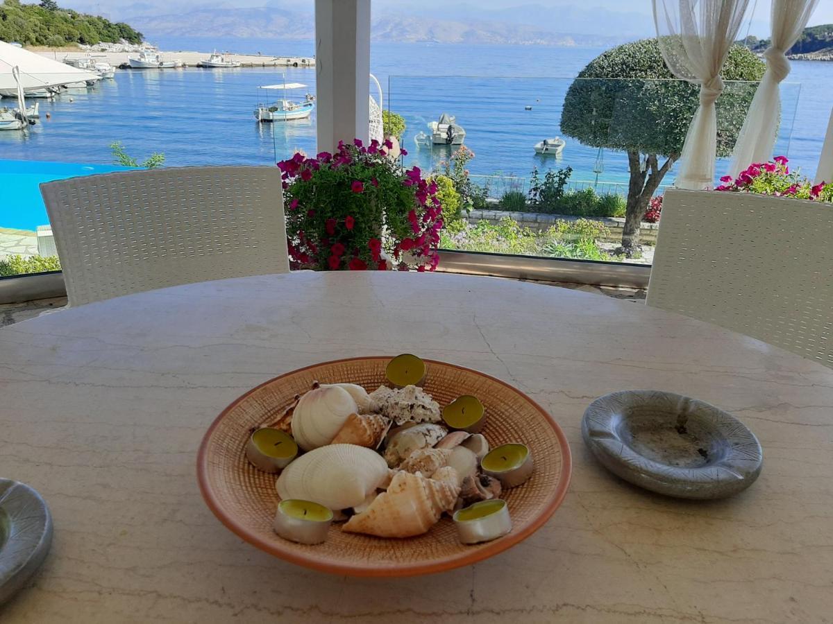 Imerolia Beach Villa Kassiopi Corfu Bagian luar foto