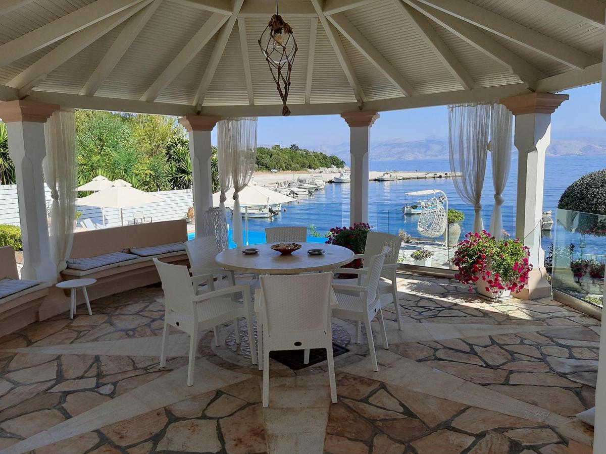 Imerolia Beach Villa Kassiopi Corfu Bagian luar foto