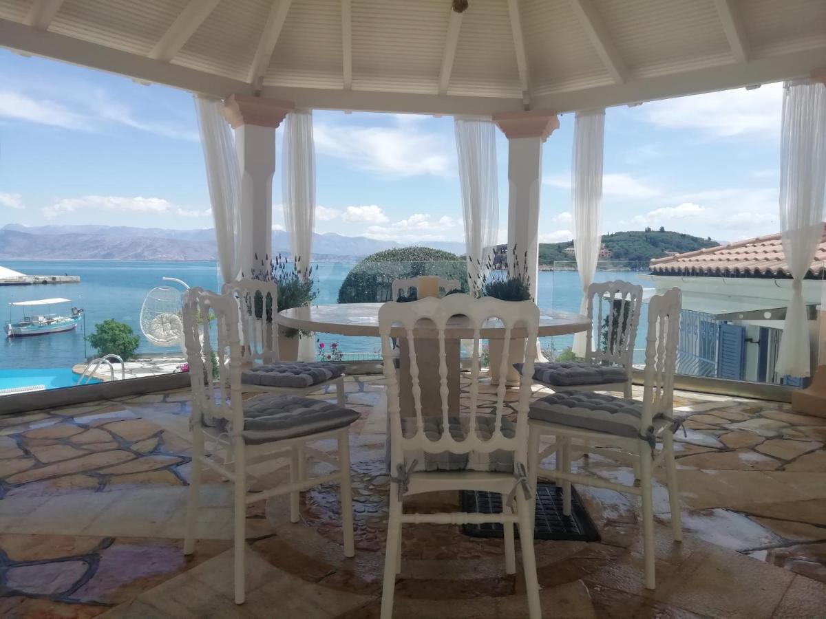 Imerolia Beach Villa Kassiopi Corfu Bagian luar foto
