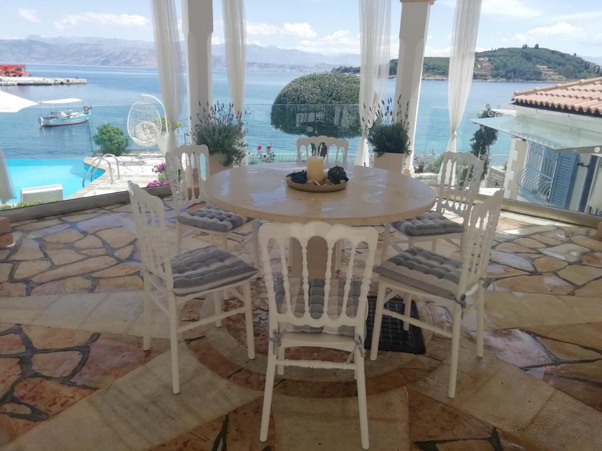 Imerolia Beach Villa Kassiopi Corfu Bagian luar foto