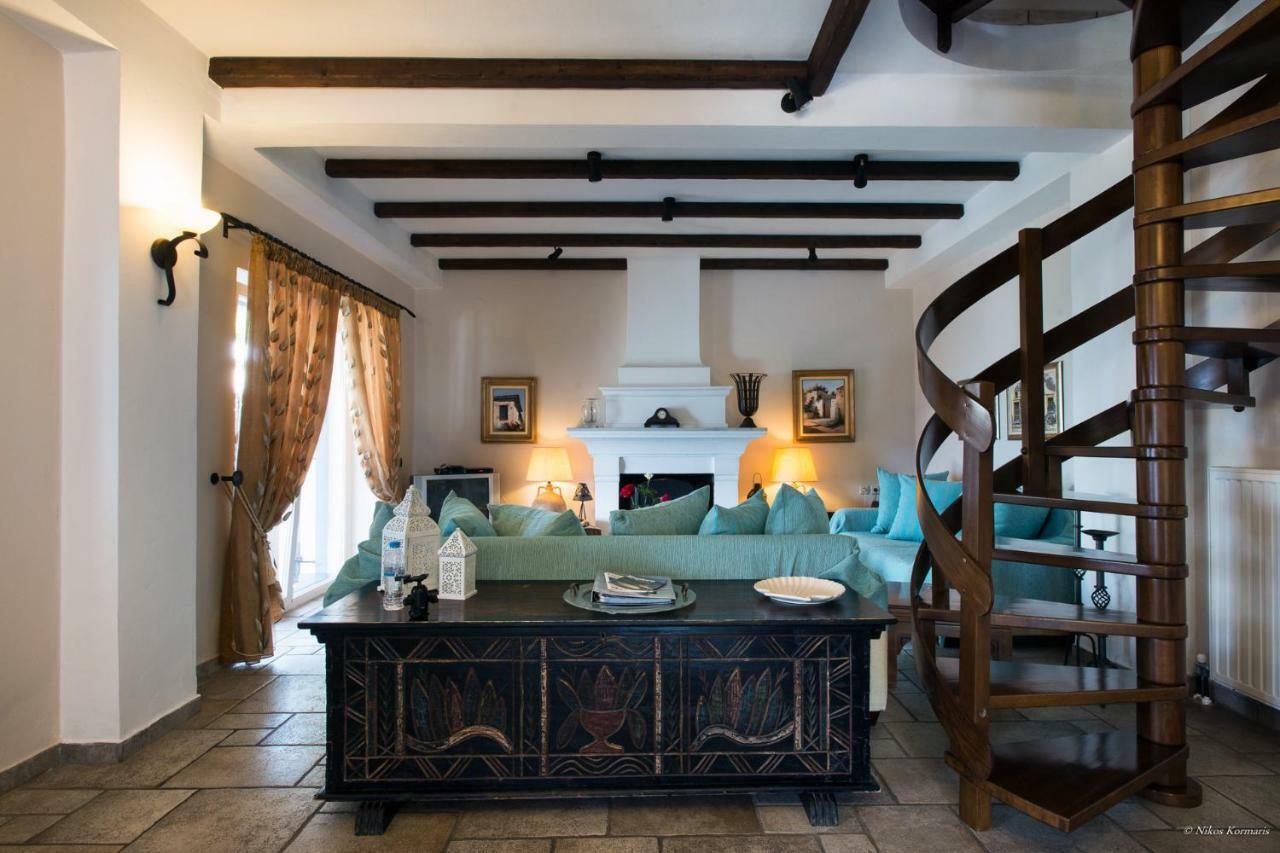 Imerolia Beach Villa Kassiopi Corfu Bagian luar foto