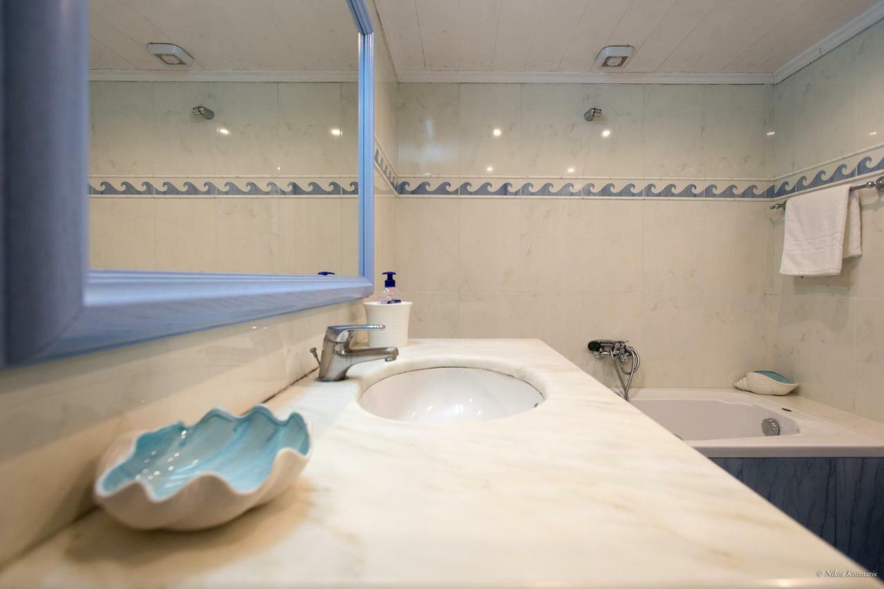 Imerolia Beach Villa Kassiopi Corfu Bagian luar foto